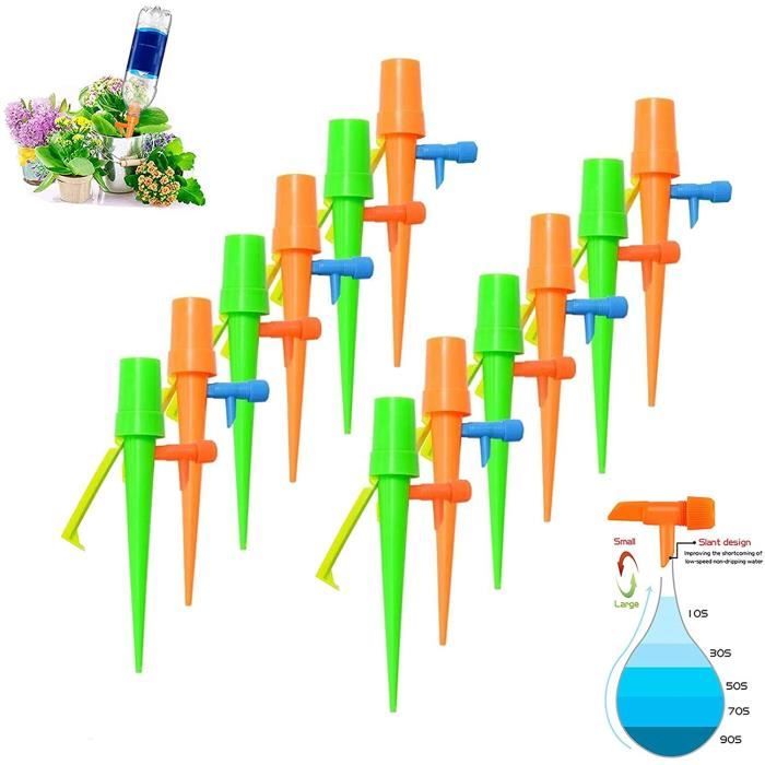 Kit D'Irrigation Goutte à Goutte 20 Pièces - Arrosage Automatique Pour Plantes - Goutteur Réglable - Compatible Bouteilles - 3