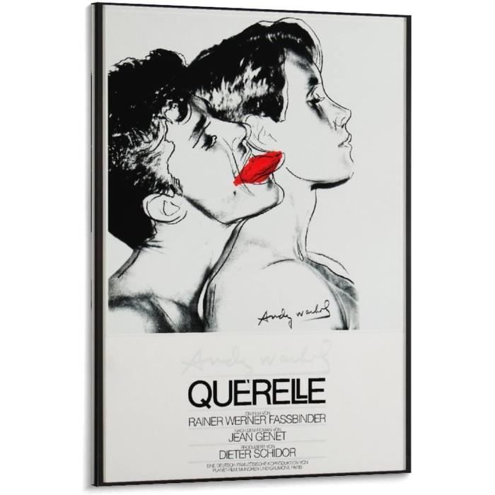 Poster De Film Querelle Pop Art Andy Warhol - Blanc - Pour Chambre ...