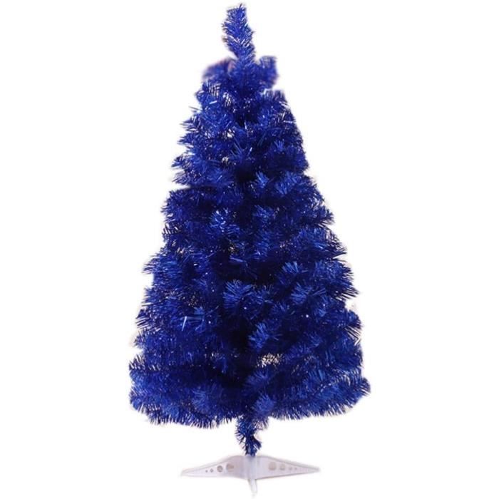Arbres De Noël Artificiels Sapin De Noël Bleu Crypté, Mini Arbre De Noël De Bureau De 60Cm90Cm