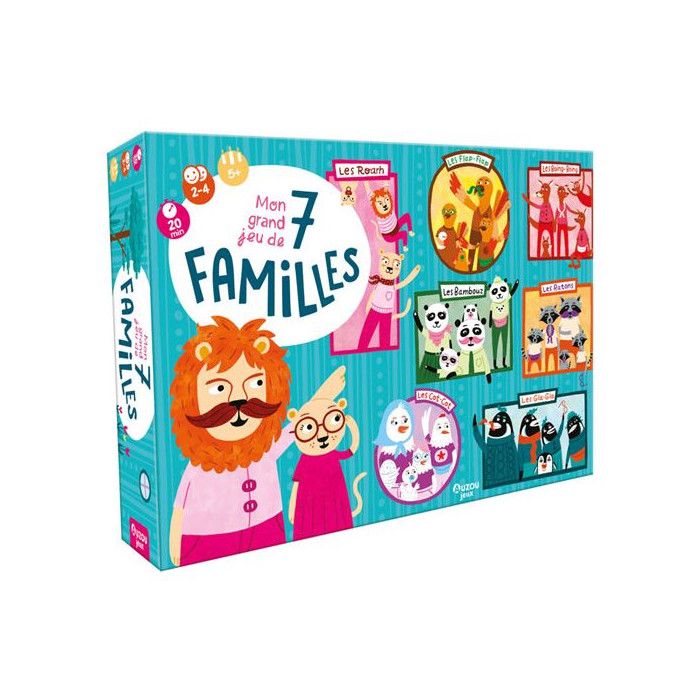 CARTES Mon cofet de jeux - 7 familles, mistigri et bataille | Rakuten