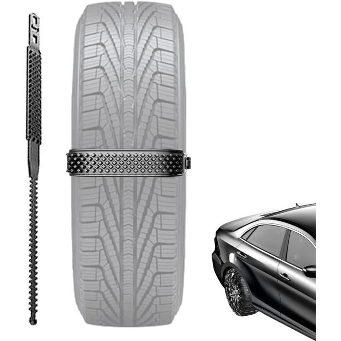 Lot De 2 Tapis D'Aide Au Démarrage / Chaînes De Traction Antidérapantes – Universel 4x4, Neige, Boue, Sable