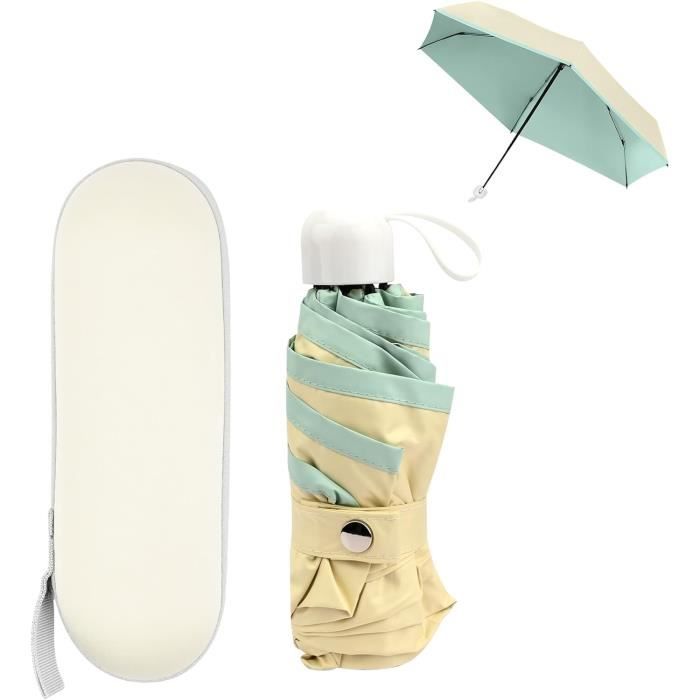 Parapluie Automatique Anti-retournement Résistant Au Vent, Manche Bois Bleu, Neuf Avec étiquettes