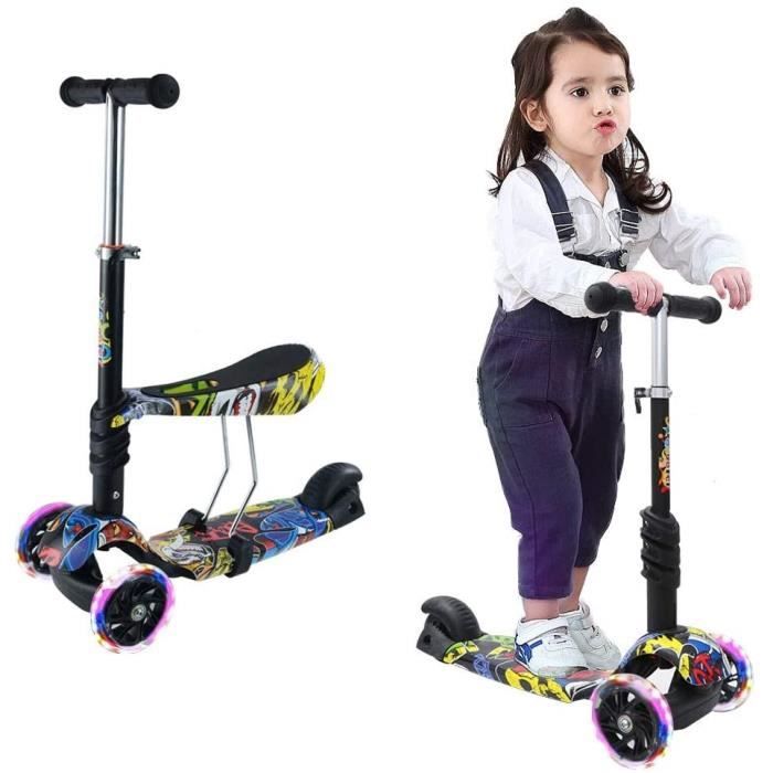 Trottinette evolutive 3 roues 2 roues clearance