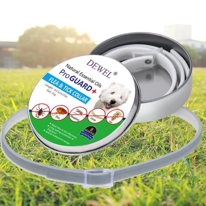 Collier Naturel Anti Puces Tiques Moustiques Insectifuge Repulsif Collier Etanche Pour Chat Et Chien Gris L Achat Vente Antiparasitaire Collier De Chat De Chien Na Cdiscount
