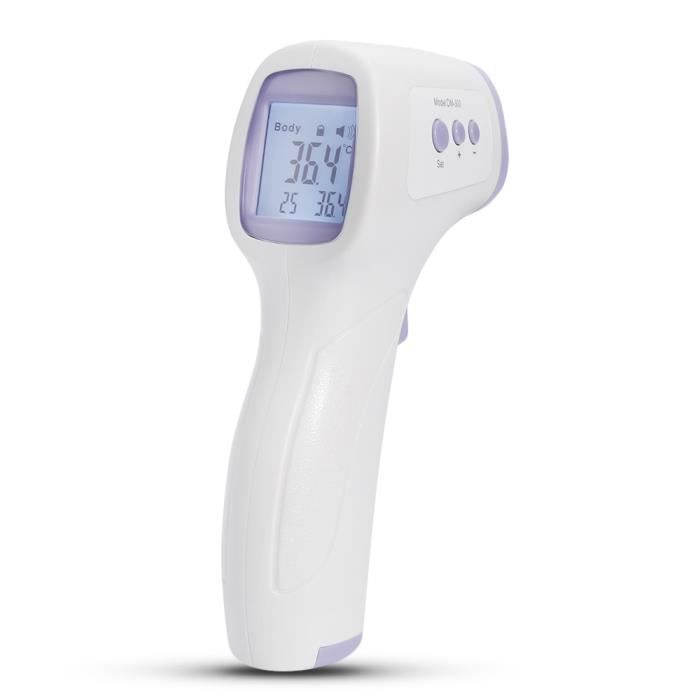 Thermom/ètre Infrarouge Frontal et Oreille pour Enfant Adult Deyonce 3-in-1 Thermom/ètre B/éb/é Auriculaire Num/érique M/édical Sans Contact pour Surface de lObjet et Temp/érature Ambiante