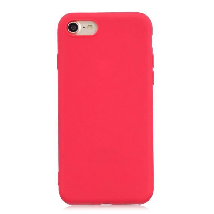 coque iphone 7 bumper rouge