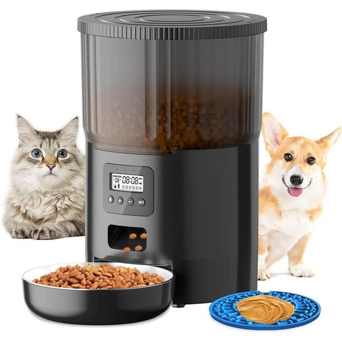 Distributeur De Nourriture Pour Chien Croquettes Chat Automatique 4L — free download