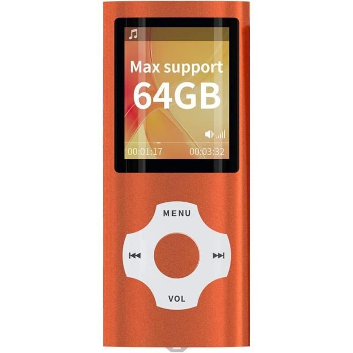 Digital Portable Lecteur MP3MP4 (Max Support 128 GB) avec Photo Viewer