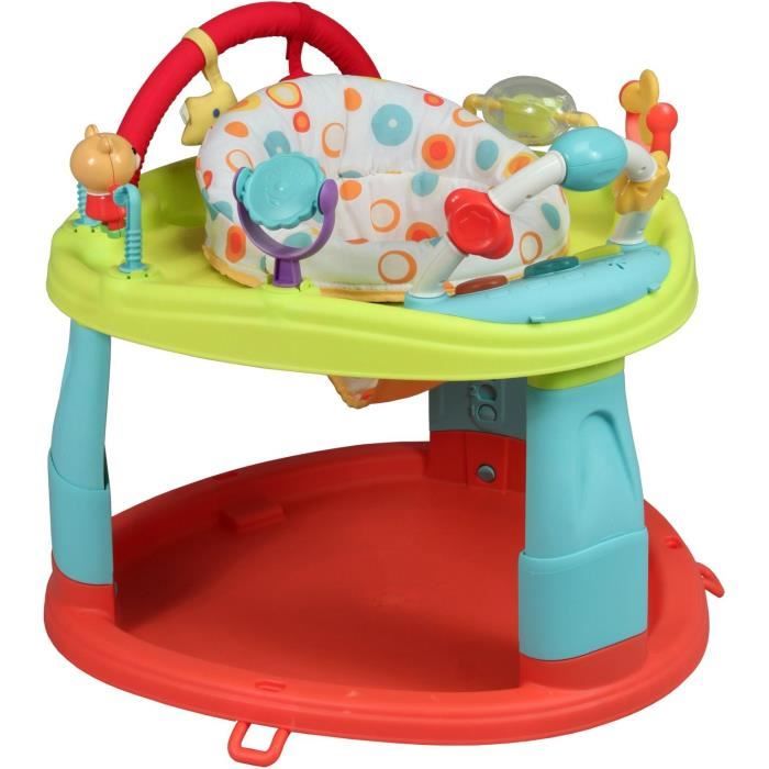 Trotteur Base D Activite Et D Eveil Multicolore Musical Creative Baby Cdiscount Puericulture Eveil Bebe