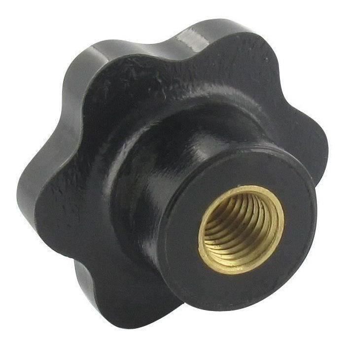 Molette UNIVERSELLE diamètre int M12 - extérieur 50 mm