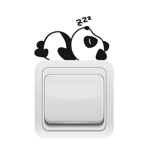 Sticker Interrupteur Aspect Mat Noir Spiderman