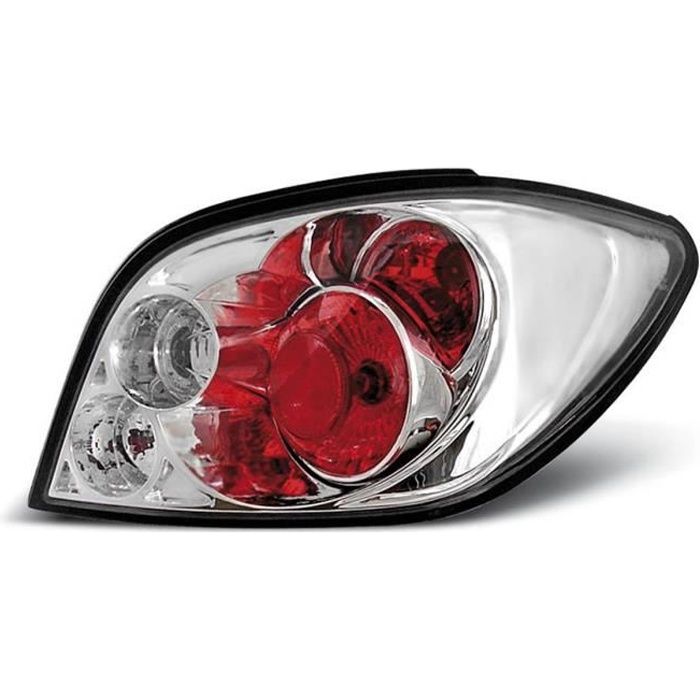 Paire de feux arriere Peugeot 307 01-07 chrome