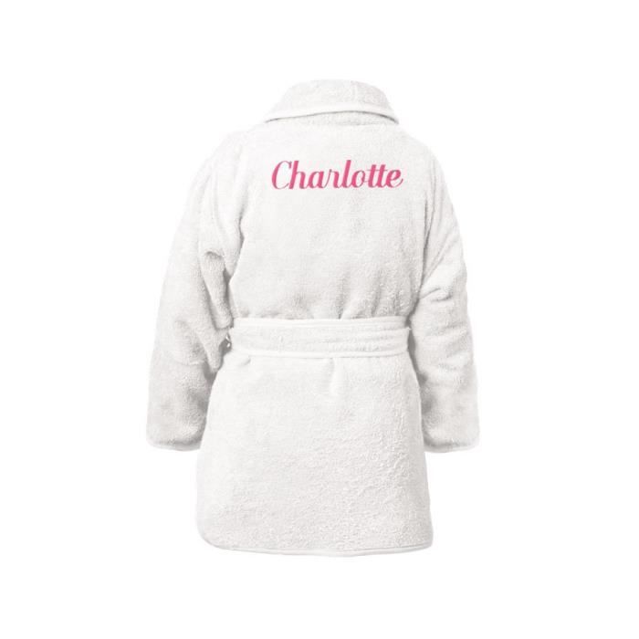 Peignoir Enfant Personnalise Blanc 6 8 Ans Cdiscount Maison Peignoir Enfant Personnalise Blanc 6 8 Ans Cdiscount Maison