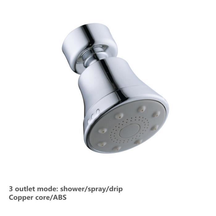 Aérateur De Robinet D'évier De Cuisine En Laiton Massif Grand Angle Pivotant Aérateur De Robinet De Cuisine Pulvérisateur Pivotant