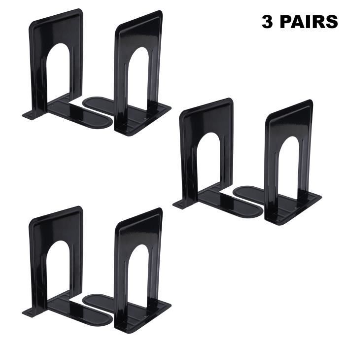 Serre Livre 3 Paires Presse Livre L 12 X L 12 6 X H 18 7 Cm Pour Etageres Bloc Livre Pour Enfants Bureaux Ecoles Salons Achat Vente Panneau De Rangement Cdiscount