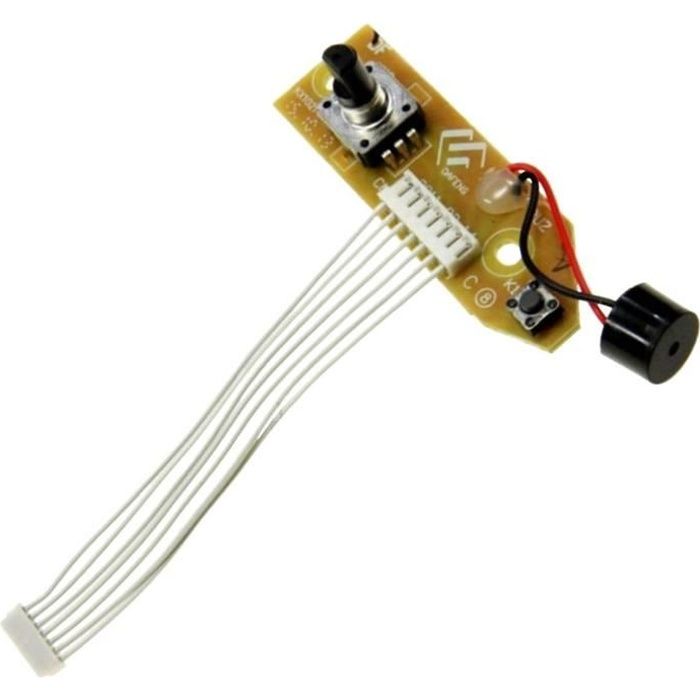 Carte électronique de commande - Moulinex - CE701100/87 - CE704110/87A - Plastique - Blanc/Orangé