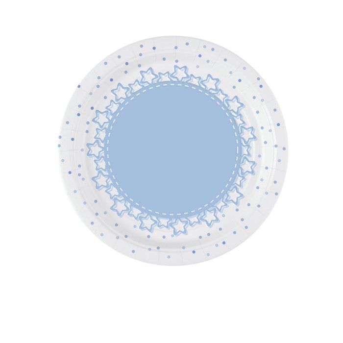 Générique Grande Assiette Métallisée Doré Or De 26cm En Carton (x10