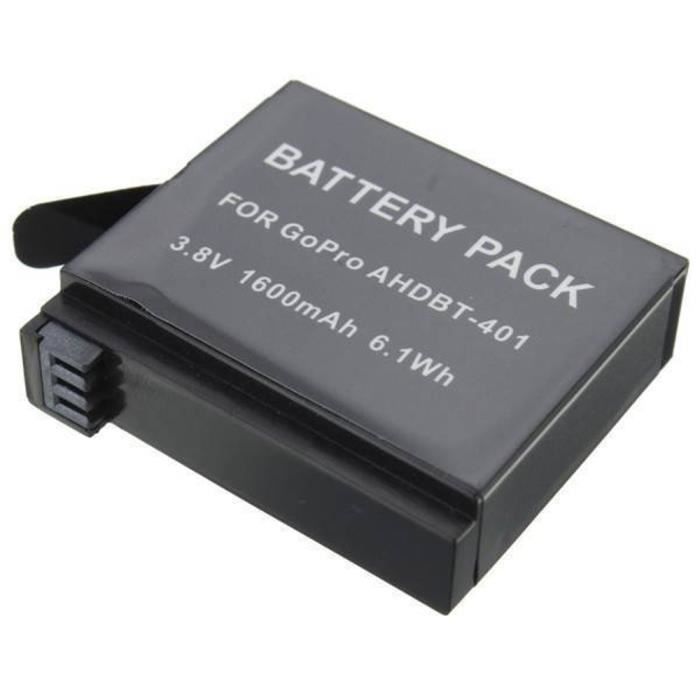 Batterie Pour Gopro Hero 4 Ahdbt 401 Cdiscount Batterie Pour Gopro Hero 4 Ahdbt 401 Cdiscount