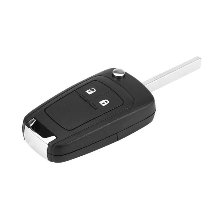 Coque De Clé Télécommande Pliable 4 Boutons Pour Volvo S40 I / S60 I / S80 I - Remplacement économique - Lame NE66 Incluse