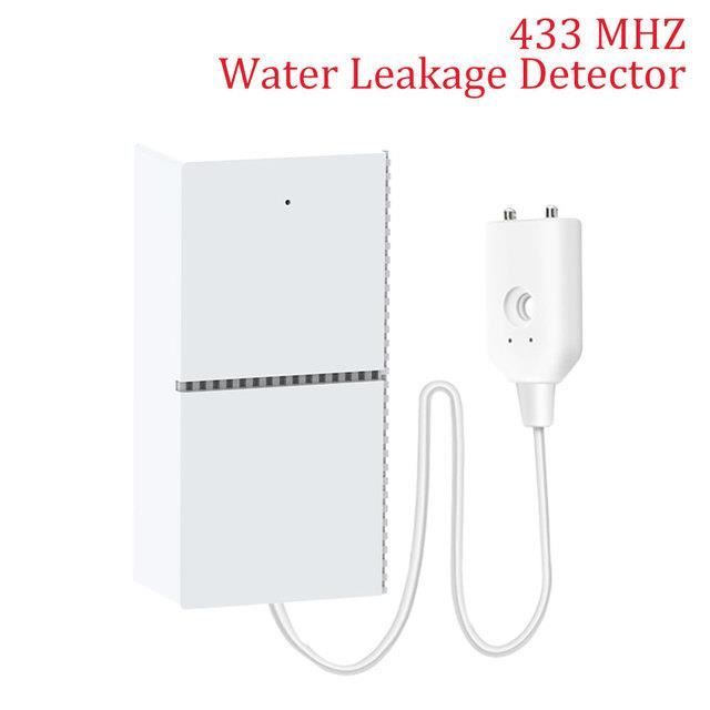 Capteur D'eau Sans Fil 433MHz – Détecteur De Fuite Et Niveau, Alarme Anti-débordement