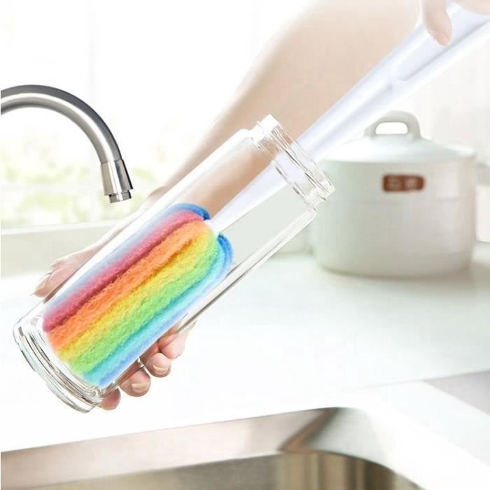 Brosse De Nettoyage Pour Biberon Et Vaisselle En Silicone