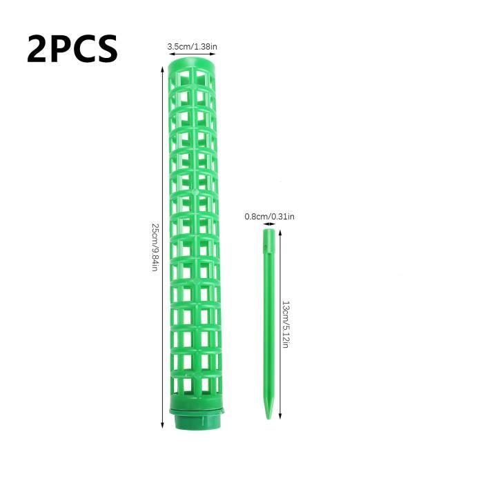 Tige Acrylique Transparente Ronde Purzen 25mm X 497mm & 15mm X 497mm (2pcs) - Bâton Plastique Résistant Bricolage Modélisme