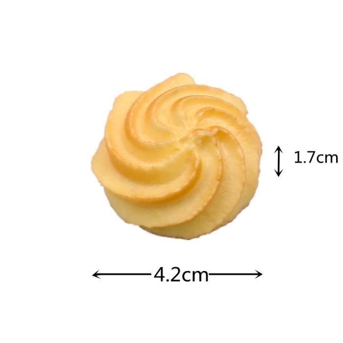 Faux Biscuits Artificiels, 20 Pièces, Simulation Réaliste, Modèle D