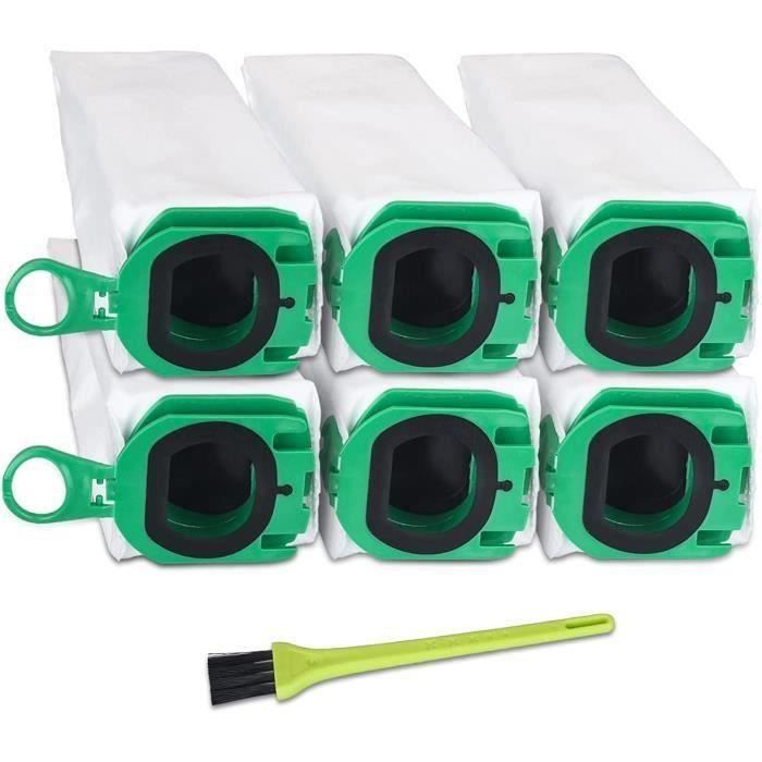 Lot D'entretien Pour Aspirateur Vorwerk VK140 VK150 - 6 Sacs + 6 Parfums + 1 Filtre Moteur Cartling