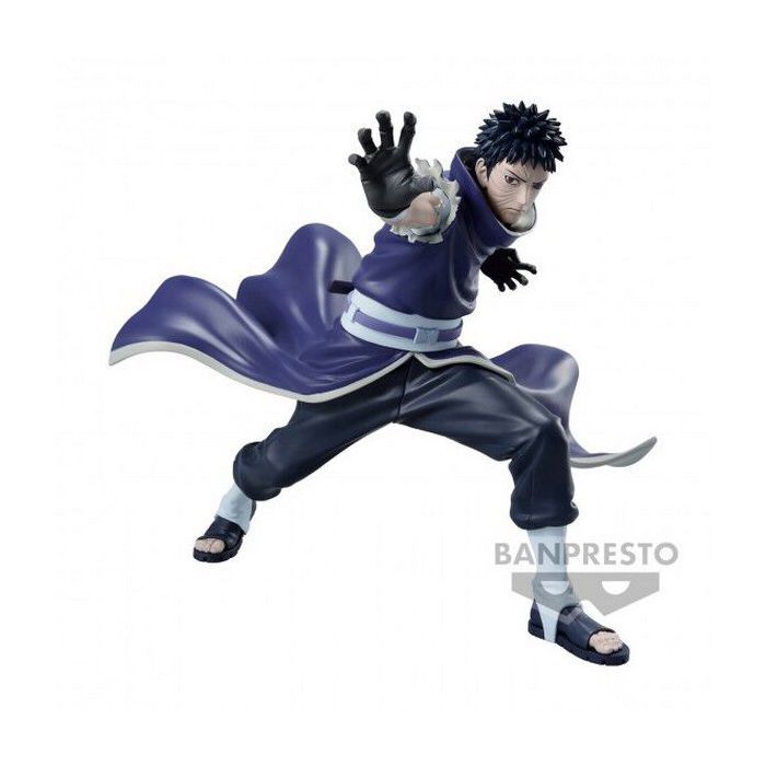 Figurine BANPRESTO Uchiha Obito 15cm Vibration Stars Manga Naruto - vue 1