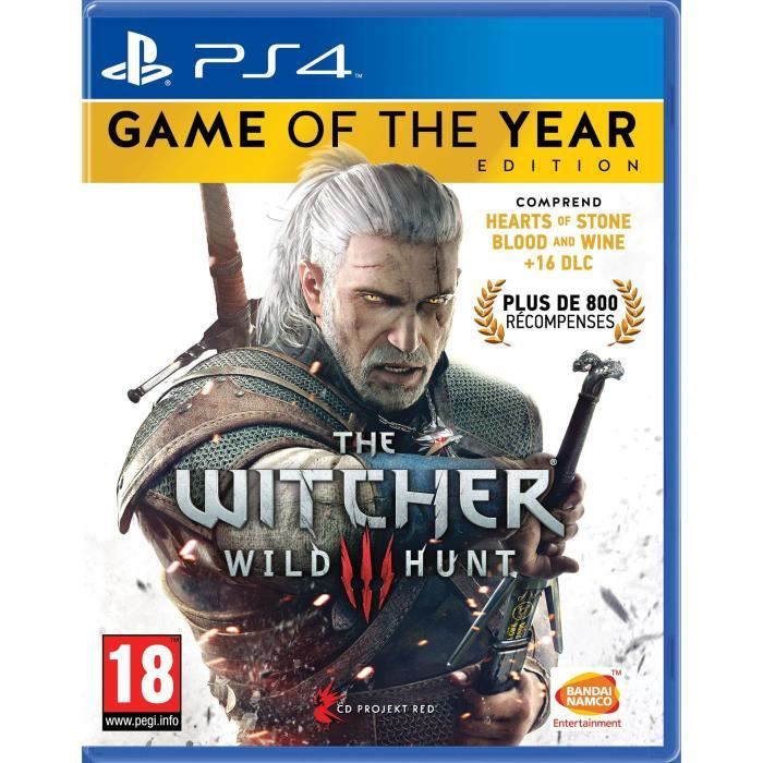 THE WITCHER 3 WILD HUNT GOTY EDITION PS4 UK THE WITCHER 3 WILD HUNT GOTY EDITION PS4 UK