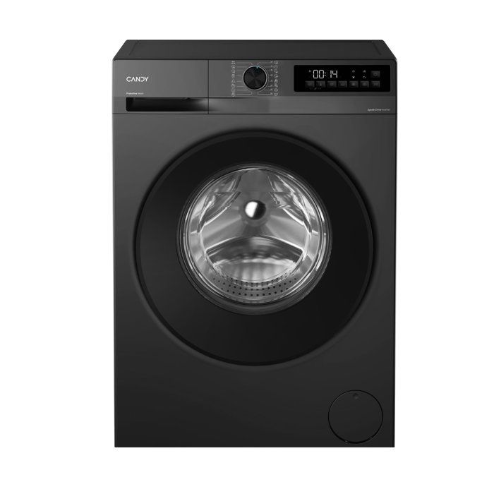 Lave-linge hublot CANDY GD 410B9B-S Prowash 300 - 10kg - Induction - Vapeur - 1400 trs - Classe A -30% - Noir - Candy