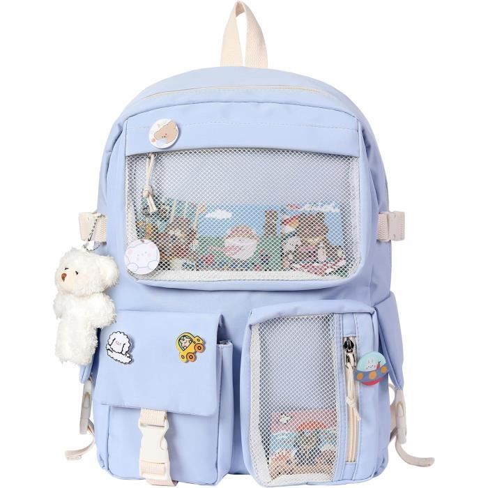 Capybara Sac à Dos Kawaii Réglable Avec Bandoulière Mignonne Pour Fille