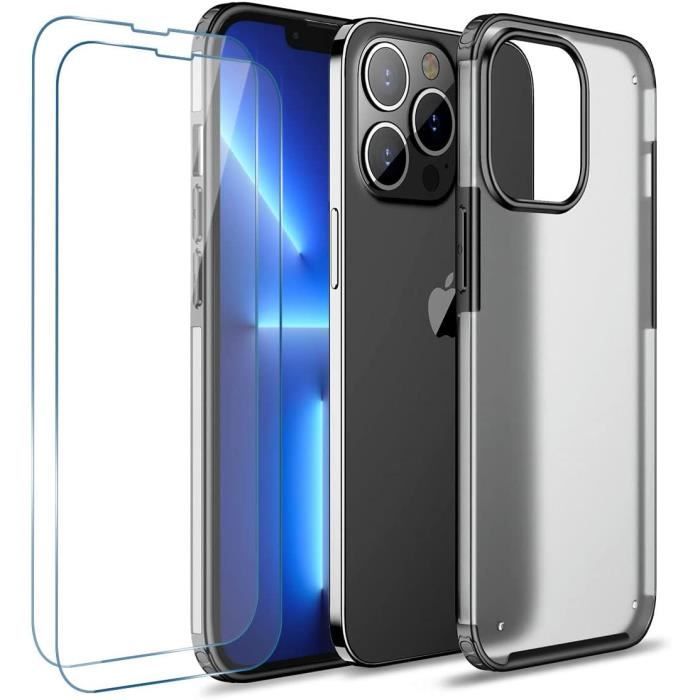 Coque Militaire Noter iPhone 13 Pro Max Antichoc Protection MicroMat PC