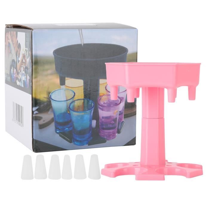 Nbeads Porte-Verres à Shot 24 Emplacements – Plateau Acrylique Transparent Bar Et Fête