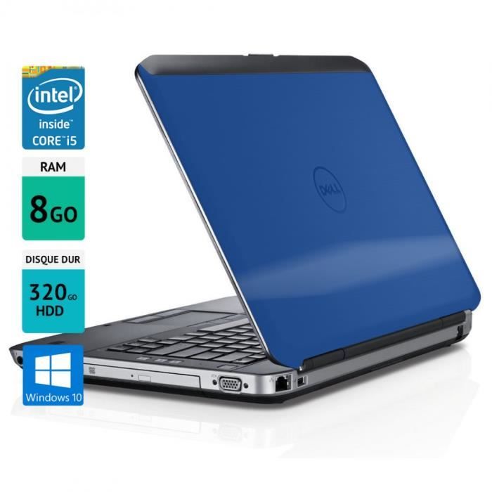 PC Portable Dell Latitude E5420 Reconditionné – I5, 480Go SSD, 8Go RAM, Win 10