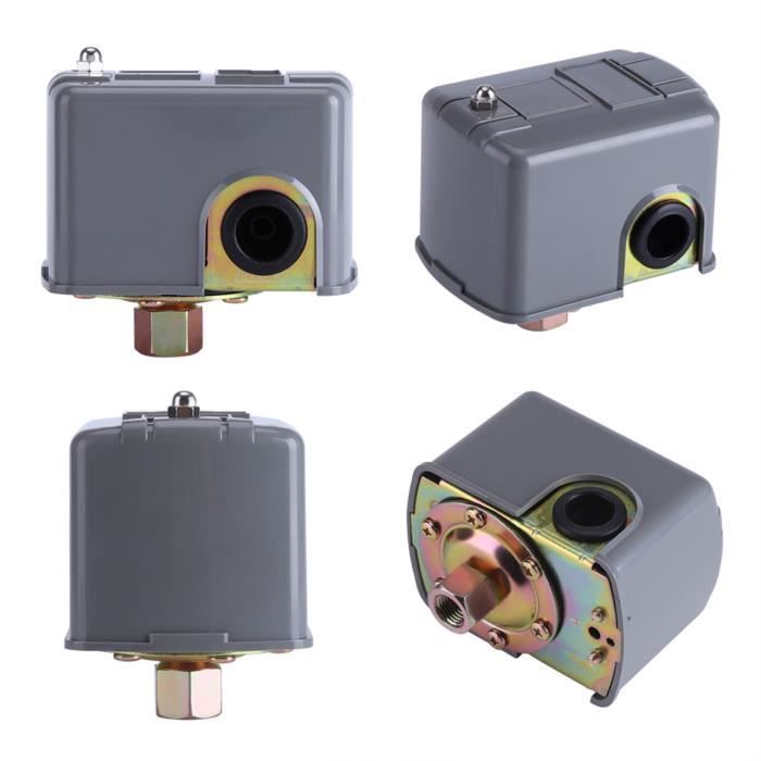 Interrupteur Pression Pompe à Eau 40-60 Psi Double Pôle 1/4 NPT - Marque Findmall, Garantie 1 An