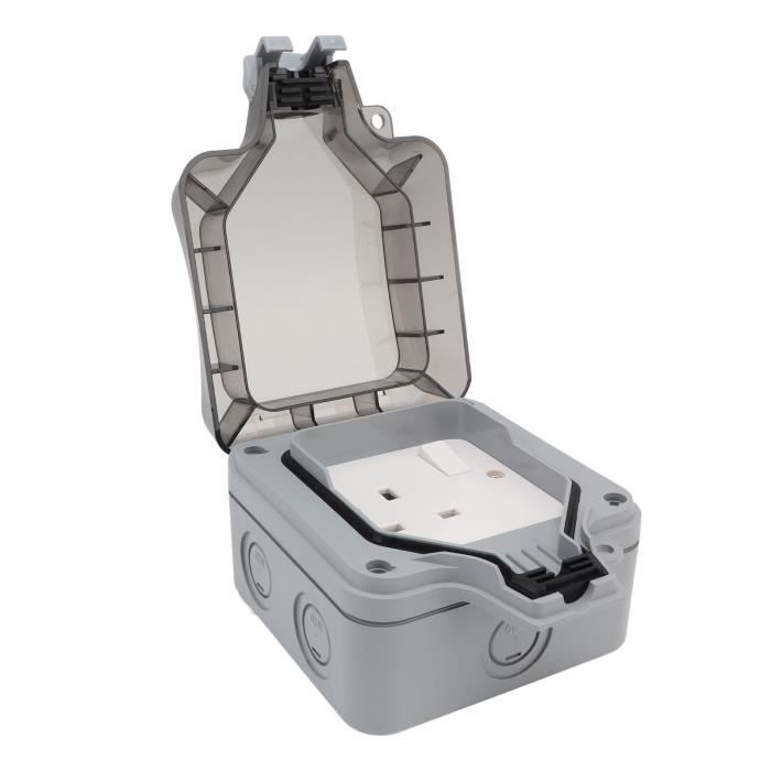 Coque étanche IPX7 Pour AirTag - Protection Anti-eau - Design Compact Noir - Avec Anneau Pour Porte-clés