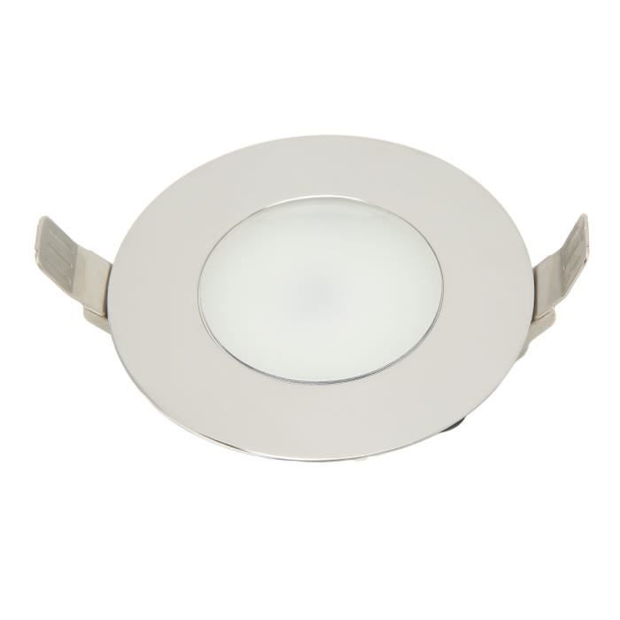 Plafonnier LED Dimmable Pour Camping-car, Van, Bateau - 12V/24V, 10W, 120 LEDs, Contrôle Continu