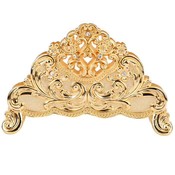 Porte Serviettes De Table Élégant Argenté - Support Métal Chic Pour Restaurant Et Maison