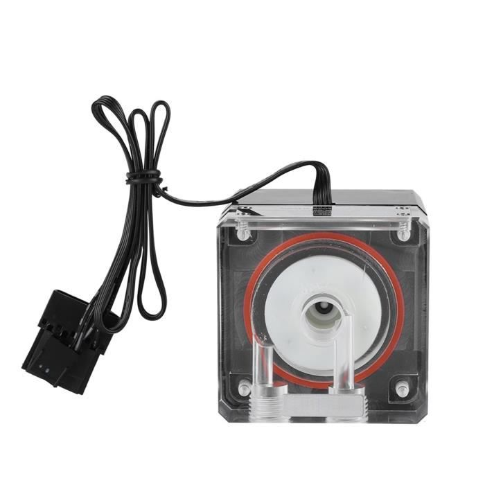 Mini pompe à faible bruit, pompe de refroidissement à eau 370, pompe à eau Stable 3‑6 V, pompe à