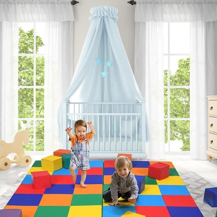 Goplus Tapis De Sol Pliable Polyvalent Interieur Et Exterieur Double Face En 2 Sections Tapis D Activite Pour Enfants En Mousse Cdiscount Puericulture Eveil Bebe