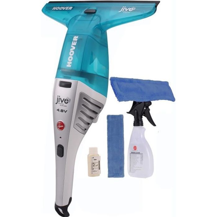 HOOVER  JWV4886 Lave-vitre &eacute;lectrique sans fil Jive Crystal Clear Resul - 48V - 100 ml 