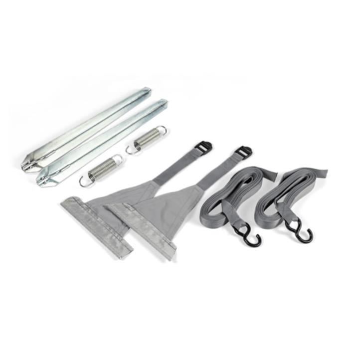 Kit D'arrimage Pour Auvent Fiamma - Compatible Avec Les Auvents Type S - Ancrage Solide, Installation Facile