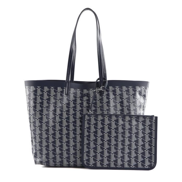 LACOSTE Zely Shopping Bag Mono Marine 166 Farine 235505 sac