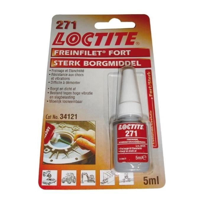Loctite 271 frein filet flacon 5ml - vue 3