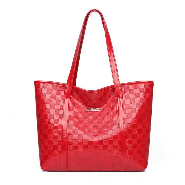 Sac Cabas Femme NUBILY Cuir PU - Sac Ordinateur 15.6" Multifonction