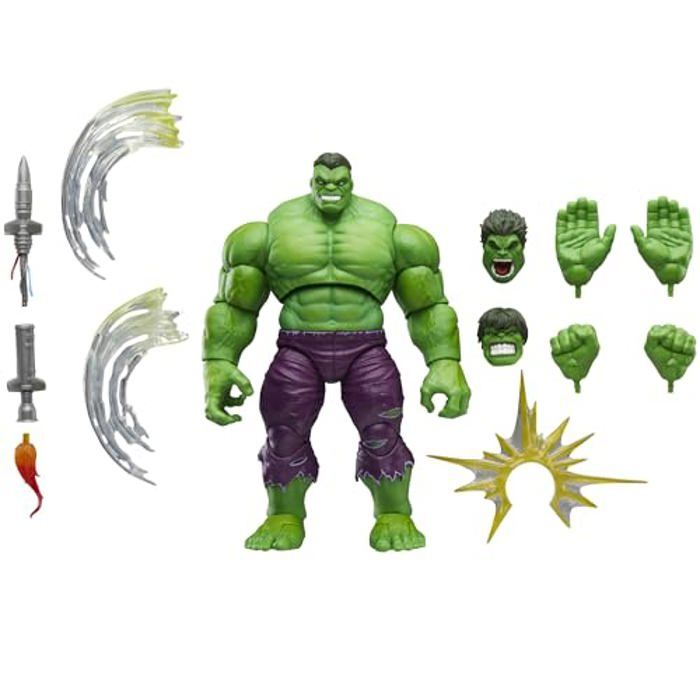 Figurine daction - Marvel - Maximum Series - Hulk - Vert - Articulations Premium