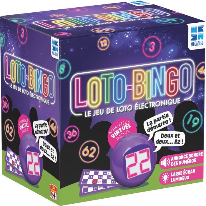 Jeu classique Megableu BingoLoto Electronique - vue 2