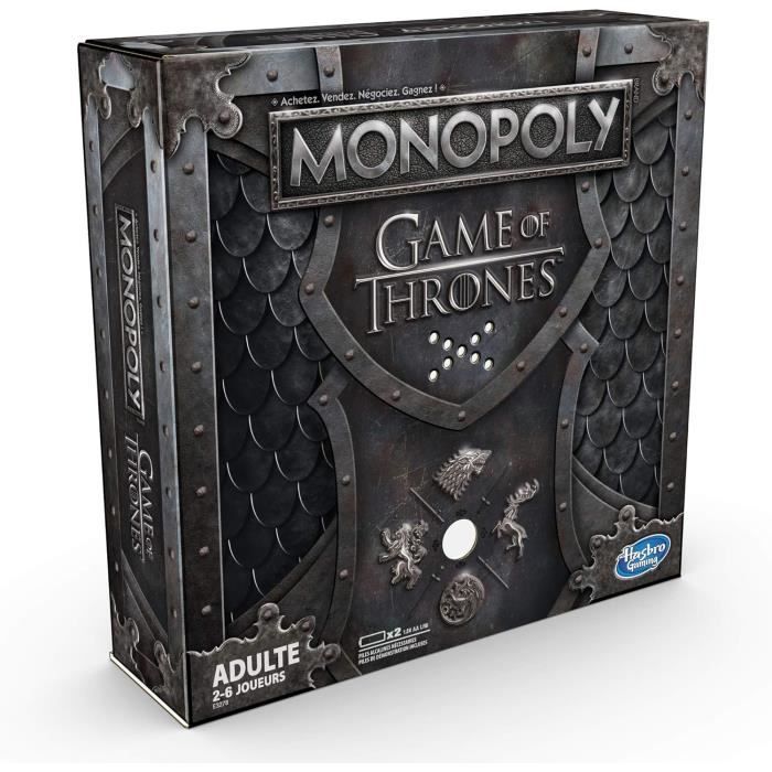 Monopoly Game of Thrones - Jeu de Societe - Edition Collector