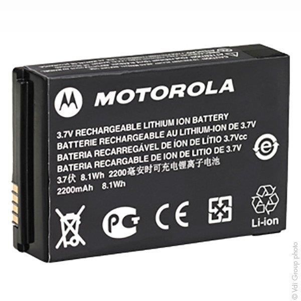 2 Batterie Ricaricabili Per Radio Motorola - 1800 MAh, 3,7 V, Li-Ion, Compatibili Con HKNN4014A, BT90, HKNN4013A, Ecc.